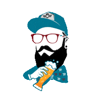 Beer Lorenzo Sticker by labarbeeria