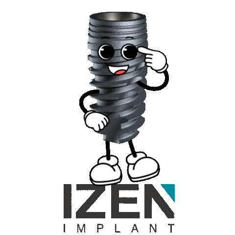 izenimplant giphyupload dental implant implants Sticker
