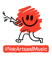 Sticker by VoteArtsAndMinds