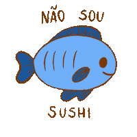 gabeluize vegan comida sushi bacon Sticker