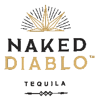 Nakeddiablo party logo celebrate fiesta Sticker