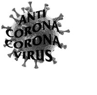 Corona Virus Sticker by Twentey-Twenty