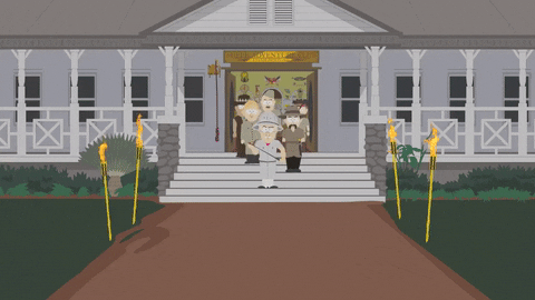 angry run GIF by South Park 