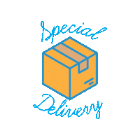 Special Delivery Sticker by Balloon Market