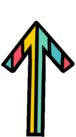 Swipe Up Green Arrow Sticker by Grace Mandeville