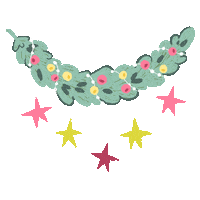 Christmas Star Sticker