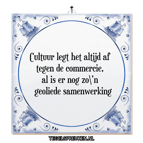 Humor Wijsheid Sticker by Tegelspreuken.nl