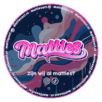 Matties Sticker Sticker by GoRocket