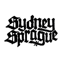 Sydney Sprague Sticker by Rude Records