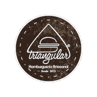 Take-Away Comida Sticker by Triangular® - Hamburgueria Artesanal