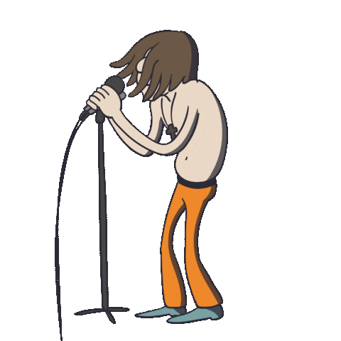 Heavy Metal Sticker by Secret Awesome