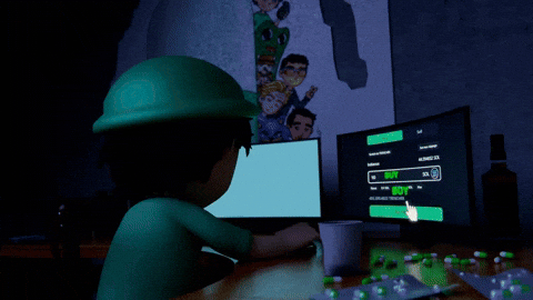 TrencherArt giphyupload crypto streamer giphycreatortest GIF