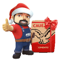 Natal Caue Sticker by AmigoConstrutor