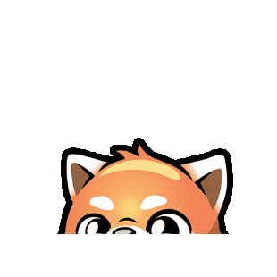 Red Panda Sticker by Valley Zoo Development Society