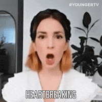 Sad Molly Bernard GIF by TV Land