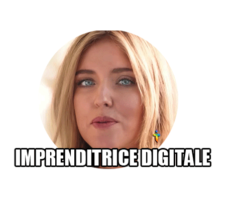 Chiara Ferragni Imprenditrice Digitale Sticker by Trendit