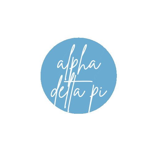 Panhellenic Alpha Delta Pi Sticker