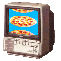 Hungry Glitch Sticker by Bubble Punk