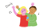 FrancescaTileyIllustration happy music fun party GIF