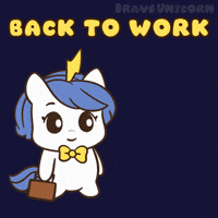 Bu Working GIF by Brave Unicorn