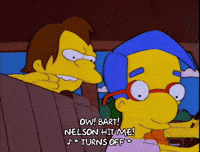 bart simpson pain GIF