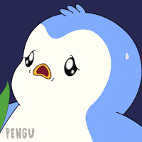 Go Away GIF by Pudgy Penguins