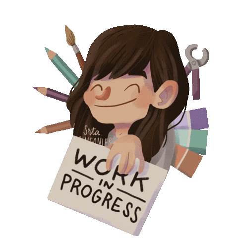 Work In Progress Wip Sticker