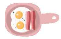 Breakfast Cooking Sticker