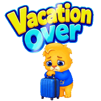 Sad Back To School Sticker by Lucas and Friends by RV AppStudios