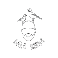 baldbirdsbrewingco pa beer baldbirds baldbirdsbrewing bald birds brewing Sticker
