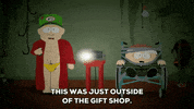 scared eric cartman GIF by South Park 