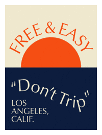 Rotate Los Angeles GIF by Free & Easy