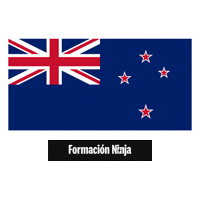 New Zealand Flag Sticker by Formación Ninja