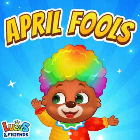 April Fools GIF by Lucas and Friends by RV AppStudios