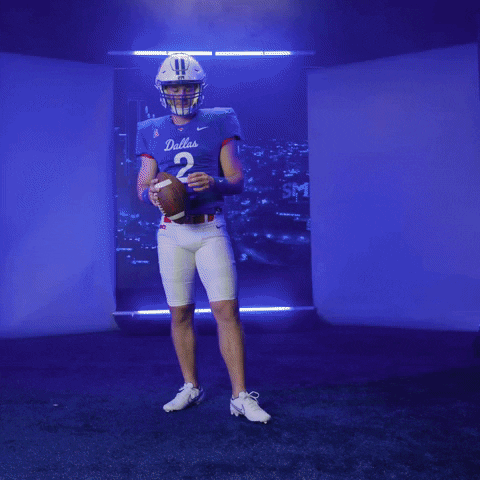 Lets Go Win GIF by SMU Football