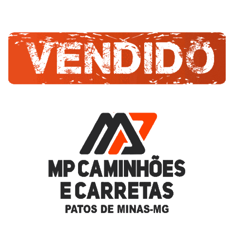Patos De Minas Vendido Sticker by MP Caminhões e Carretas