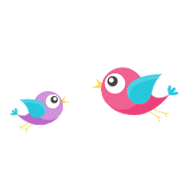 Bird Sing Sticker by Djecji Grad