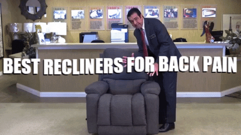 danisolman80 giphygifmaker best recliners for back pain GIF