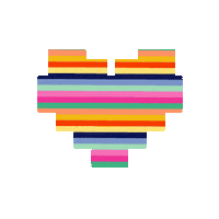 Heart Love Sticker by Bustle