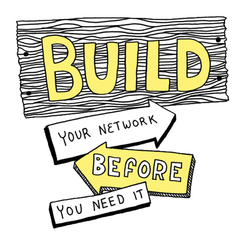 buildyourdreamnetwork giphyupload dream job network Sticker
