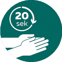 Händewaschen Sticker by WirSind1Team