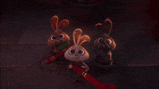 Mad Bunny GIF by Kung Fu Panda 4