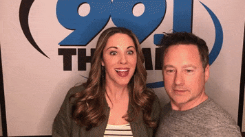 Posing Radio Station GIF by 99.1 The Mix