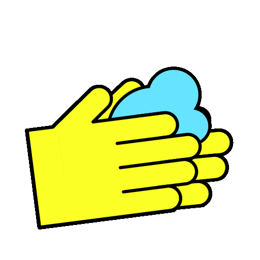 Masksforunity giphyupload covid coronavirus hands Sticker