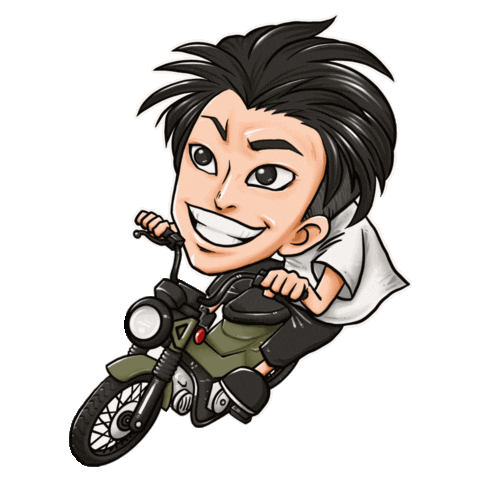oekakiyuta おえかき ゆうた ハンター ハンターカブ Sticker