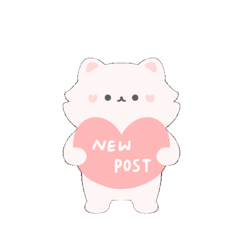 mumuwa717 giphyupload cat heart new Sticker