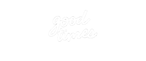 Good Times Lettering Sticker