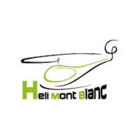 Helicopter Sticker by Helimontblanc