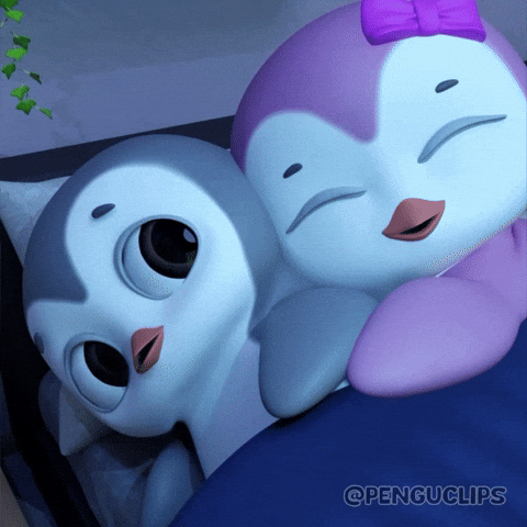 Penguclips adorable pengu penguins close GIF