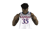 University Of Kansas Jersey Sticker by Kansas Athletics